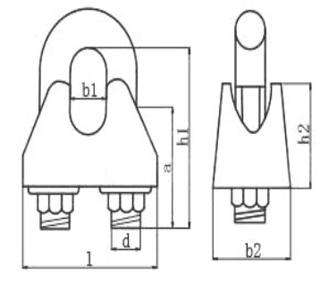 DIN1142 WIRE ROEP CLIP