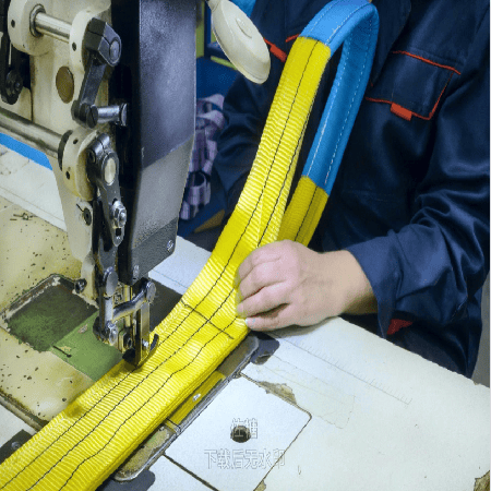 Webbing sling stitch sewing