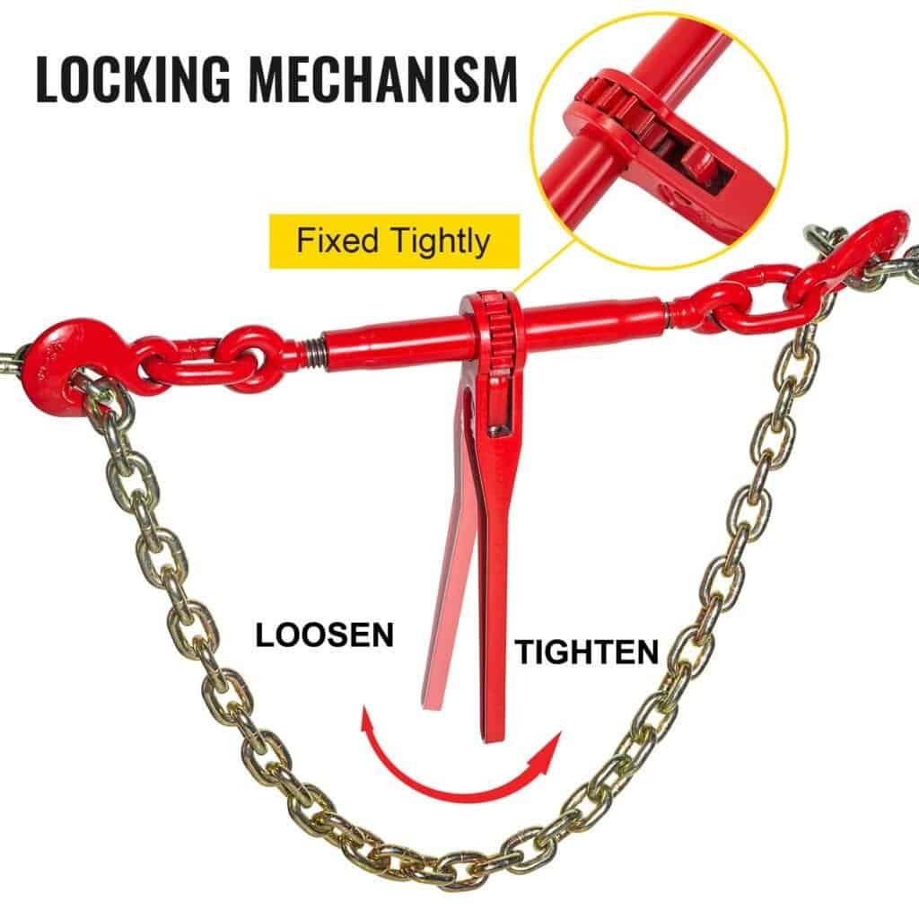 how to use the ratchet load binder