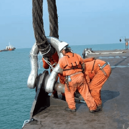 BOW SHACKLE USE APPLICATION