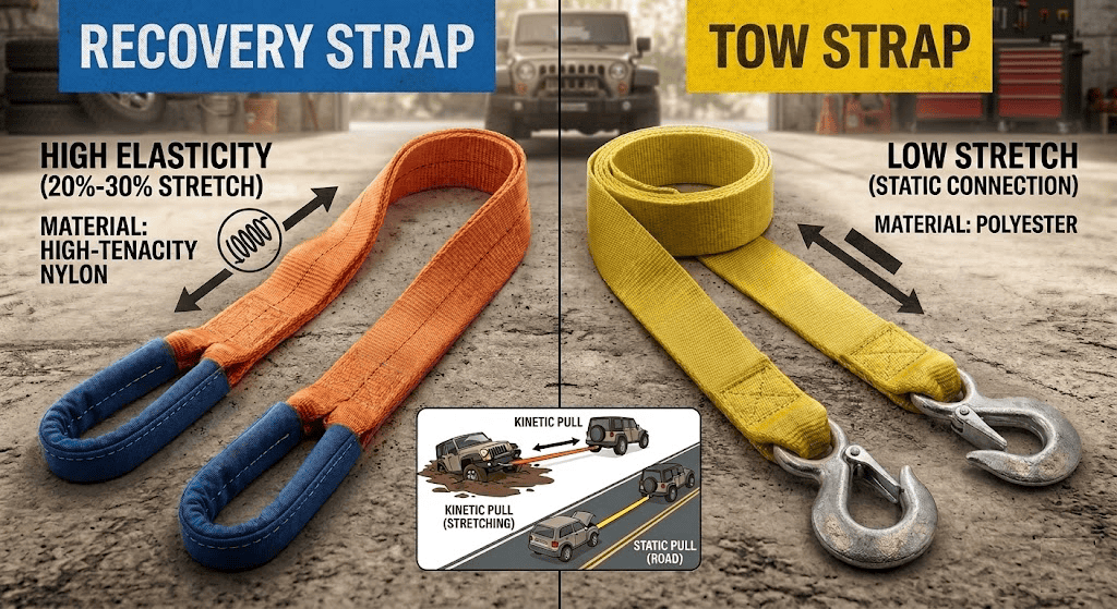 Recovery Strap-Tow Strap