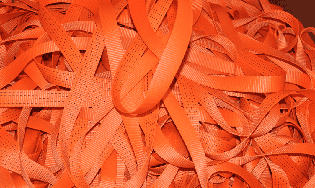 Webbing for ratchet strap