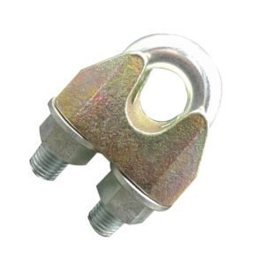 DIN1142 yellow galvanized wire rope clip