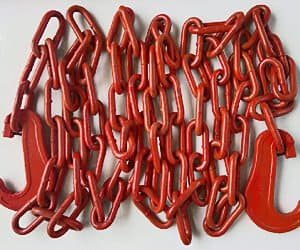 G80 13mm lashing chain with C hook