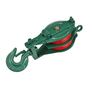 double sheeve snatch block