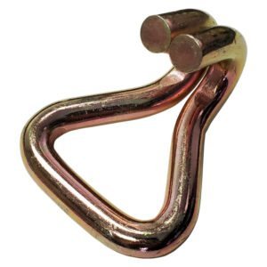 Double J hook for ratchet straps