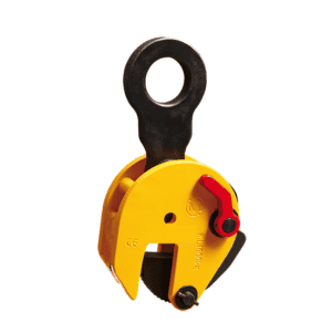 CDE Compact Vertical Plate Lifting Clamp with Safety Lock